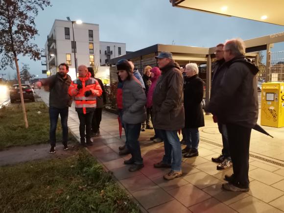 Erkundungstour zur Verkehrsituation an der Lübecker Str