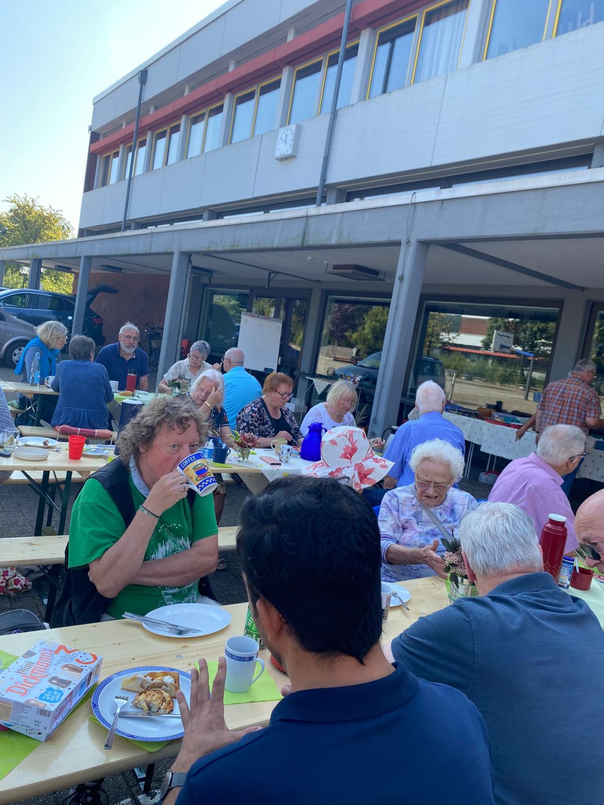 Gemeinsames Picknicken